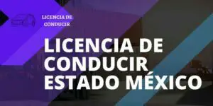 Licencia de Conducir en Estado México