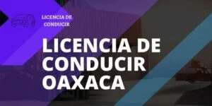 LICENCIA DE CONDUCIR OAXACA